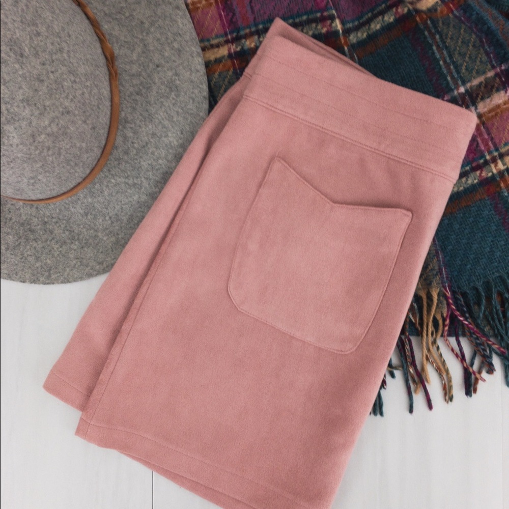 Kendall & Kylie • Faux Suede Skirt